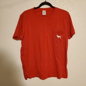 VS Pink Red Campus Tee